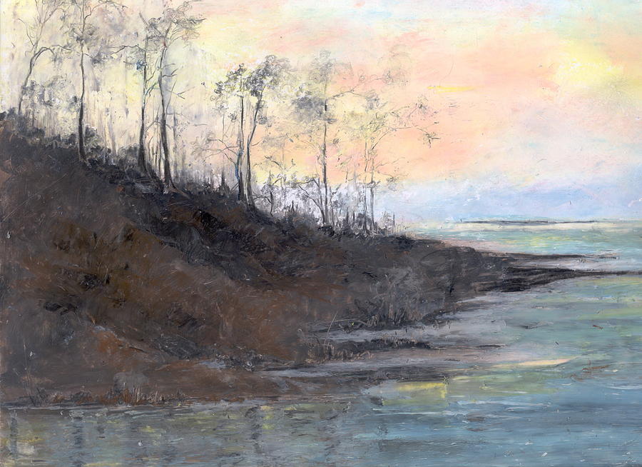 Land Between The Lakes Tennessee Painting by Robin Miller-Bookhout