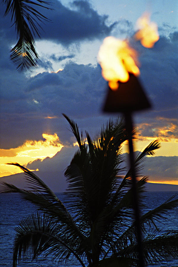 Land of Fire Photograph by Don Mennig