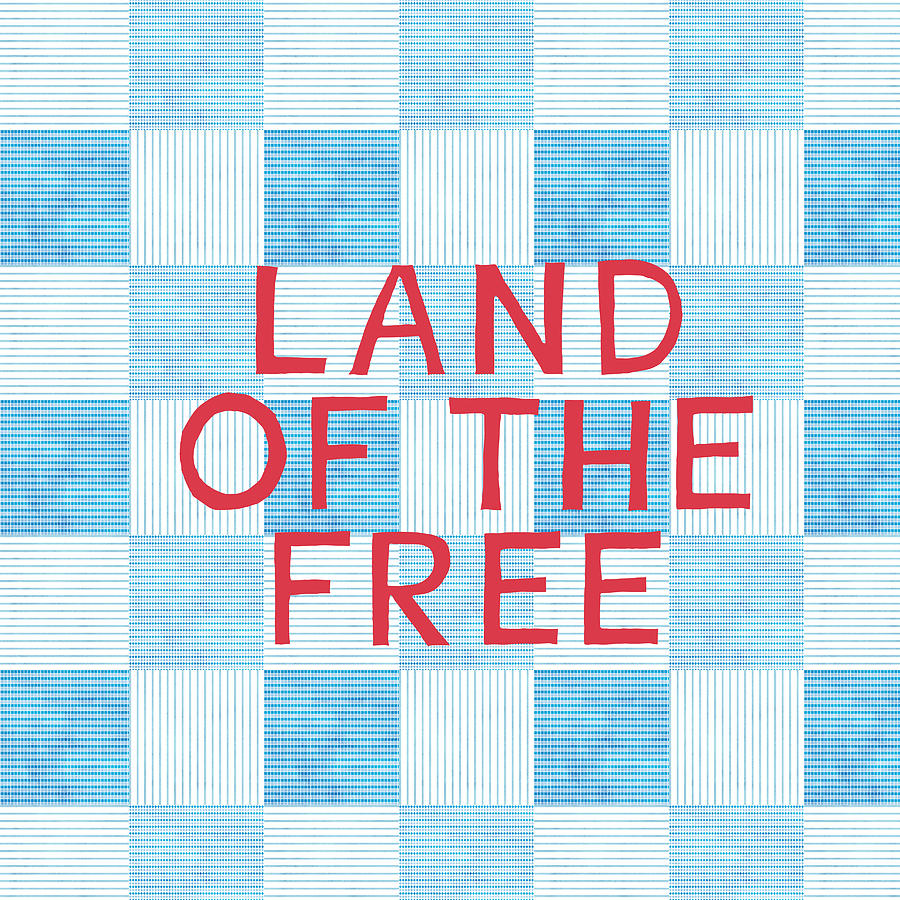 Land Of The Free Painting by Linda Woods