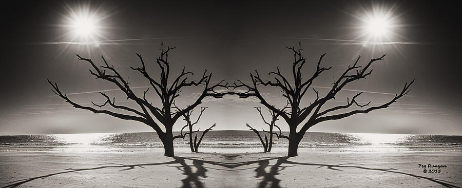 Land of Two Suns Photograph by Peg Runyan