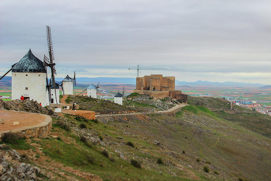 Land Of Windmills, Spain Photograph by Tammy Chesney