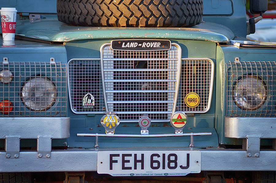 Land Rover nose Photograph by Bill Dutting