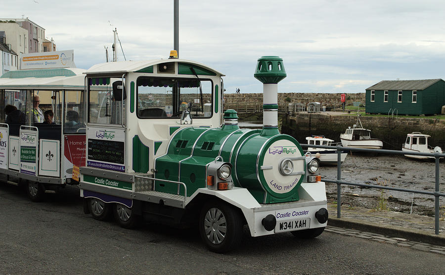 Land Train In St Andrews Harbour Photograph by Adrian Wale