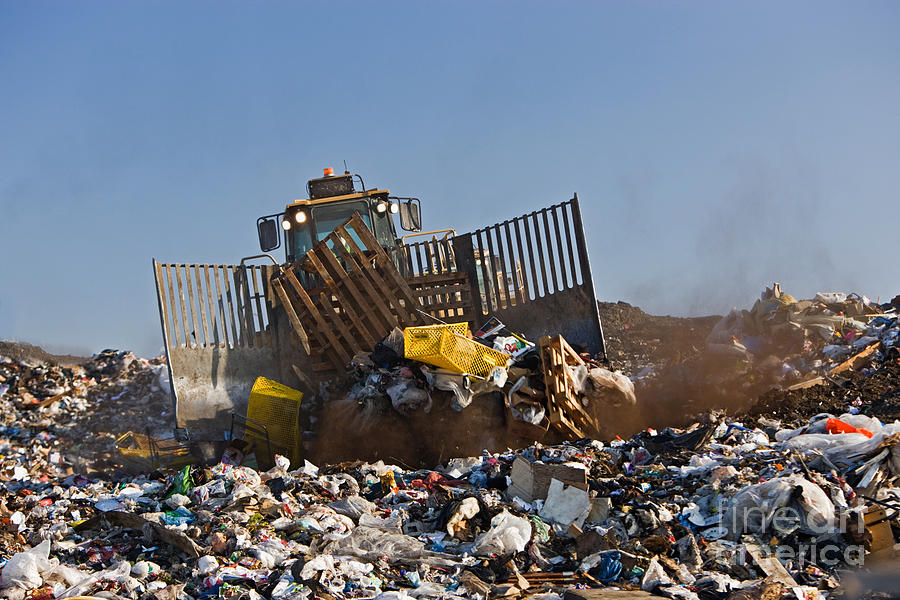Landfill Photograph by Inga Spence