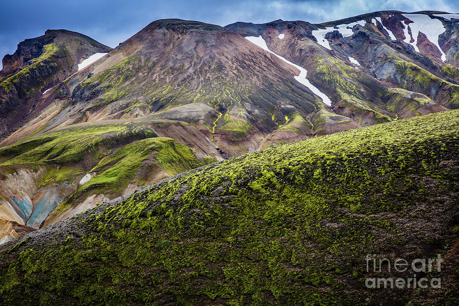 Landmannalaugar Ridges Photograph by Inge Johnsson