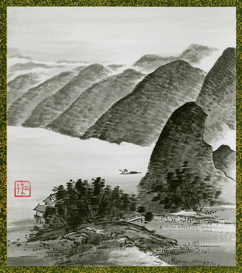 Landscape - 16 Painting by River Han