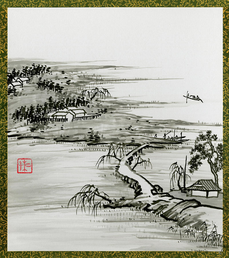 Landscape - 21 Painting by River Han