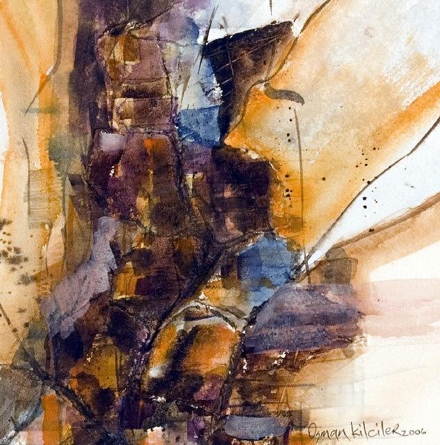 Landscape Painting - Landscape 9 by Osman Kilciler Landscape Painting - Landscape 9 by Osman Kilciler
