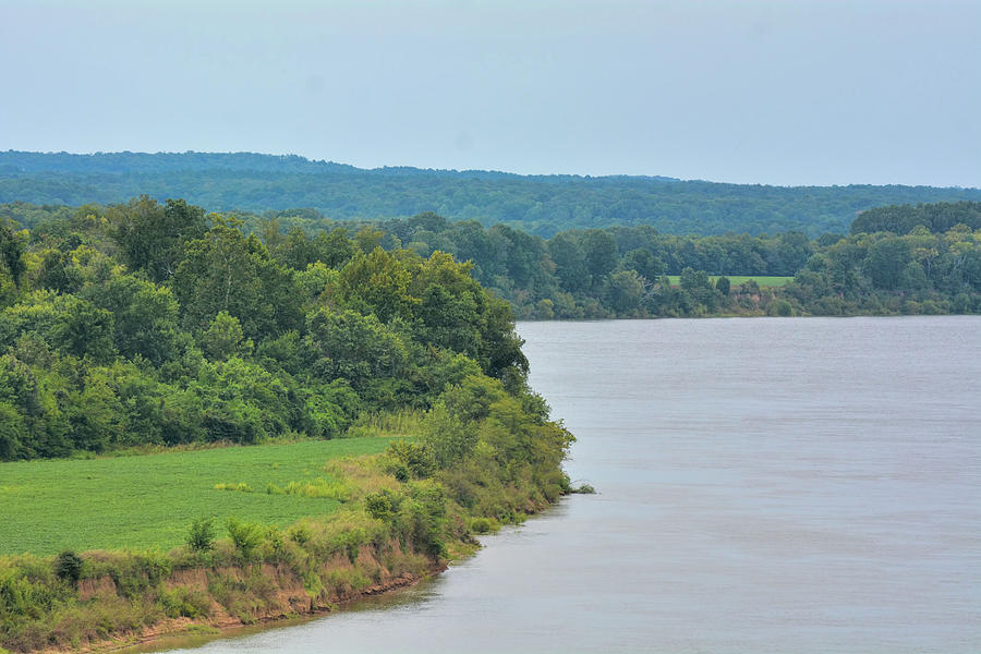 Landscape Along The Tennessee River At Shiloh National Military Park, Tennessee Photograph