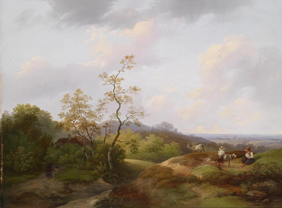 Landscape And The Karavanken Painting