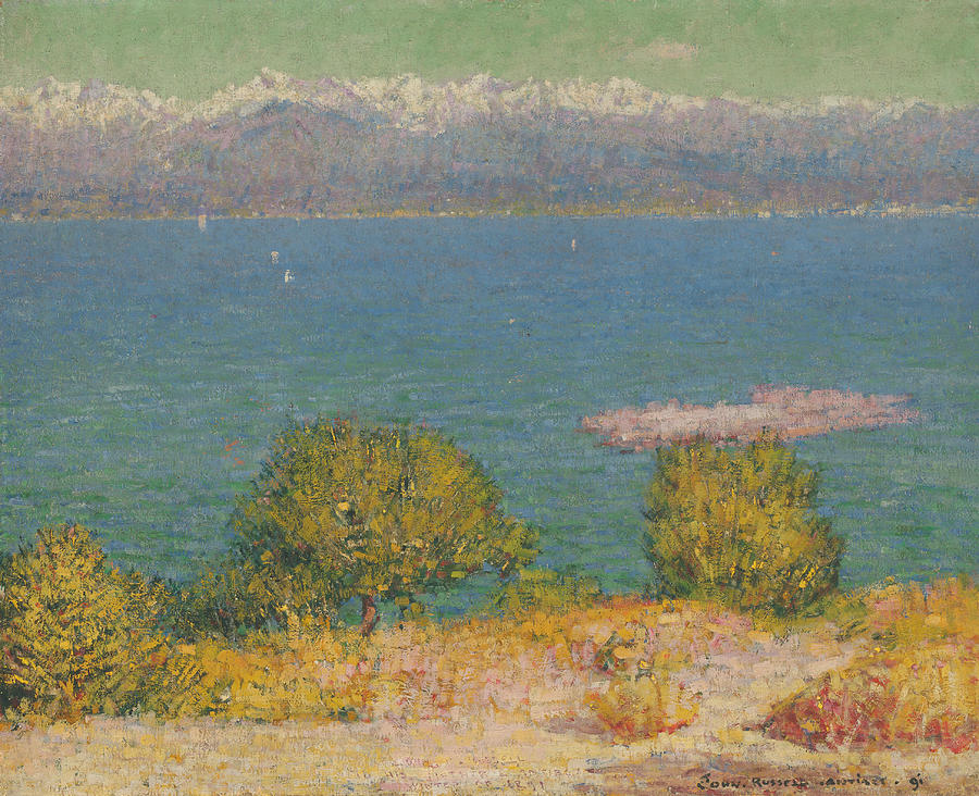 Landscape, Antibes  Painting by John Peter Russell