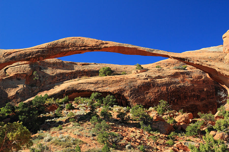 Landscape Arch In Arches National Park Photograph By Pierre Leclerc