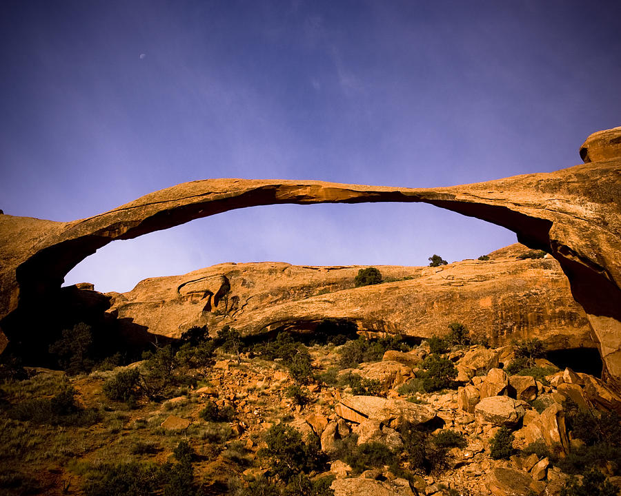 Landscape arch Photograph by Mickey Clausen