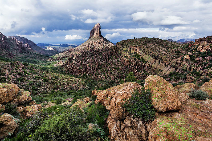 Mountain Photograph - Landscape at Arizona by Evgeniya Lystsova