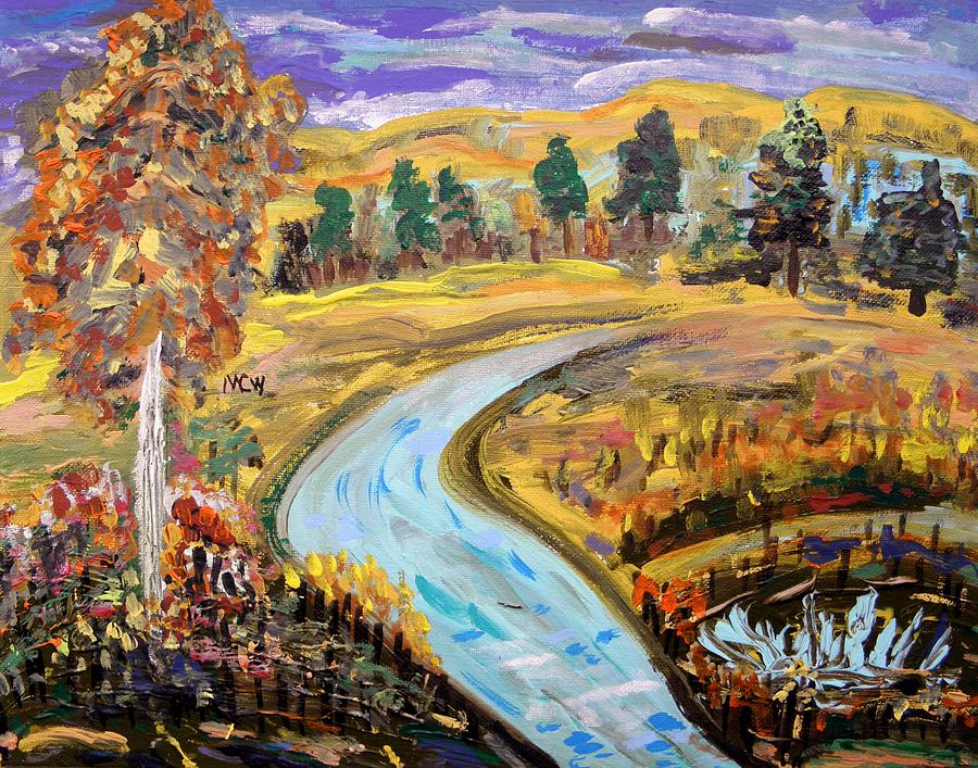 Landscape Highlights Painting by Mary Carol Williams