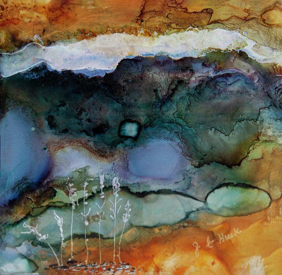 Landscape III Painting by Judy Huck