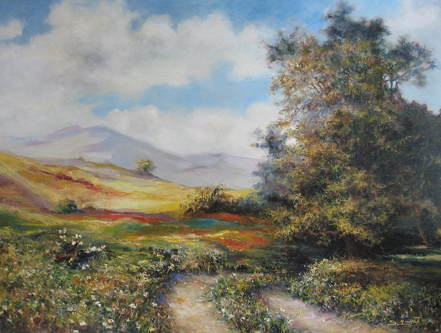 Landscape in Dilijan Painting by Tigran Ghulyan