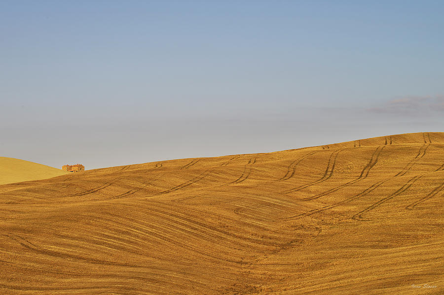 Landscape in Tuscany Photograph by Ivan Slosar