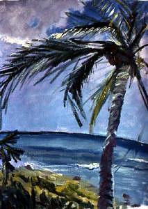 Landscape Mexico eighty-six Number Nineteen Painting by Henry Klimowicz Landscape Mexico eighty-six Number Nineteen Painting by Henry Klimowicz