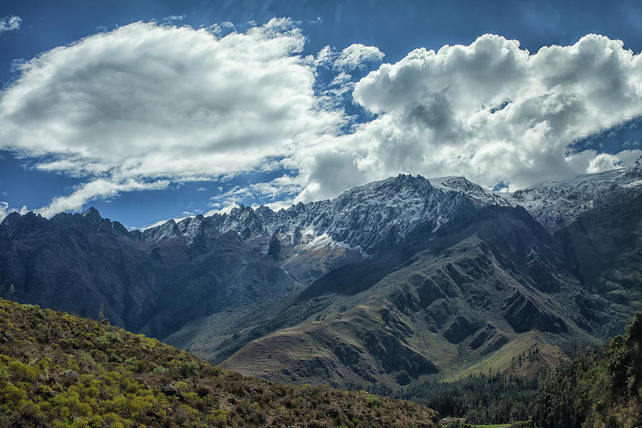 Landscape near Machu Picchu Photograph by Patricia Hofmeester