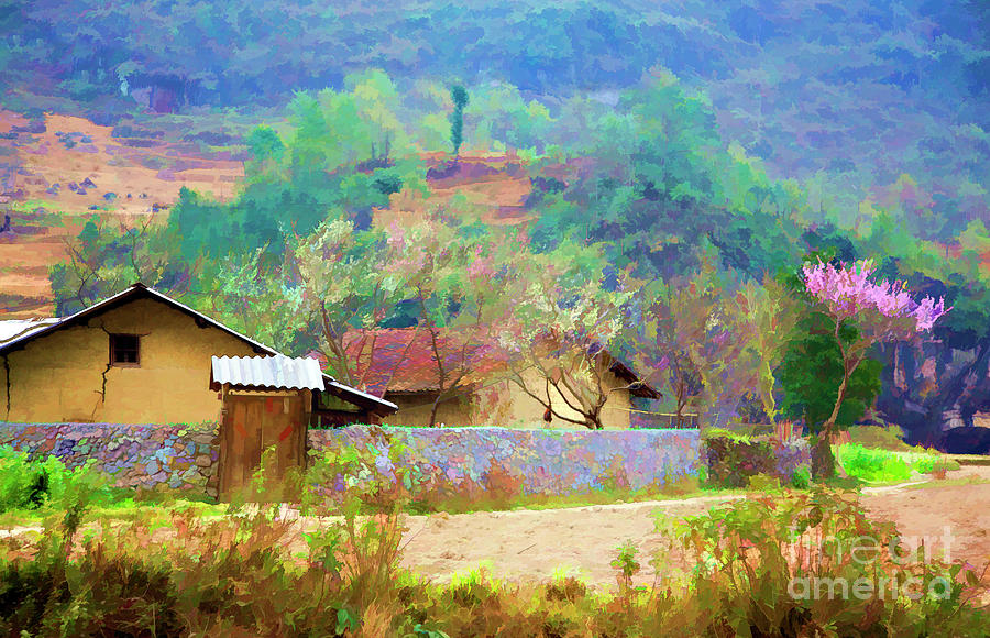 Landscape Northern Vietnam  Photograph by Chuck Kuhn