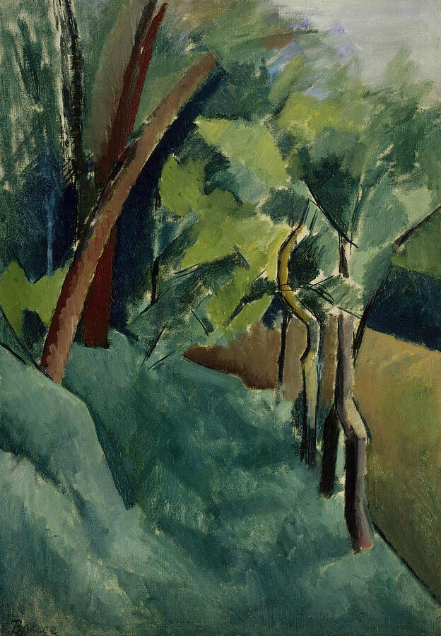 Landscape, from 1910-1914 Painting by Patrick Henry Bruce