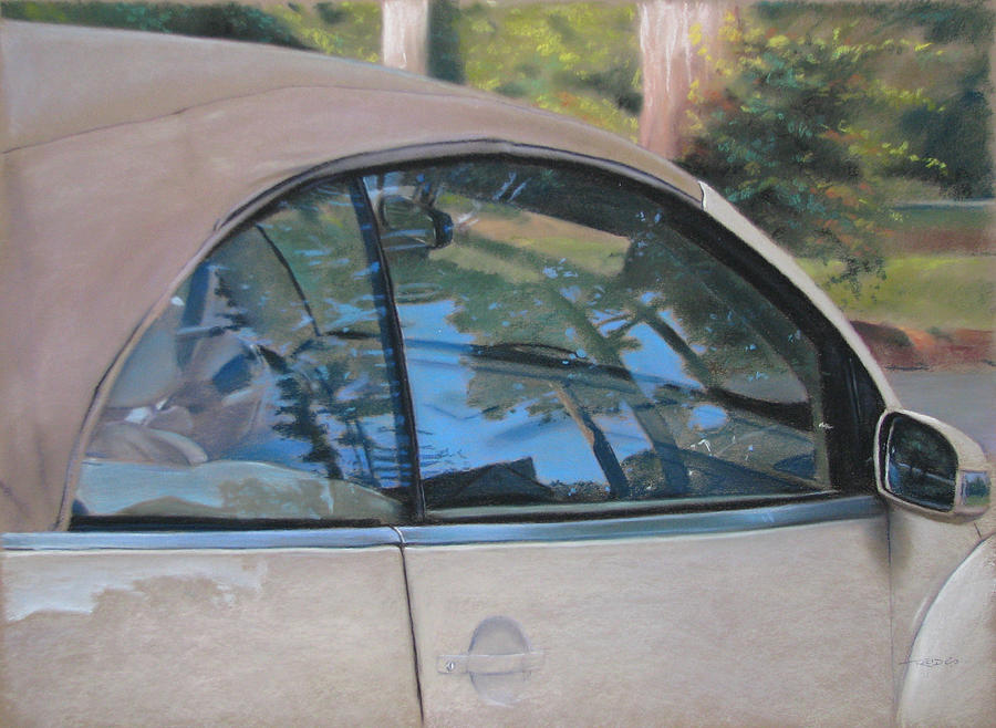 Landscape Pastel - Landscape Reflection by Christopher Reid