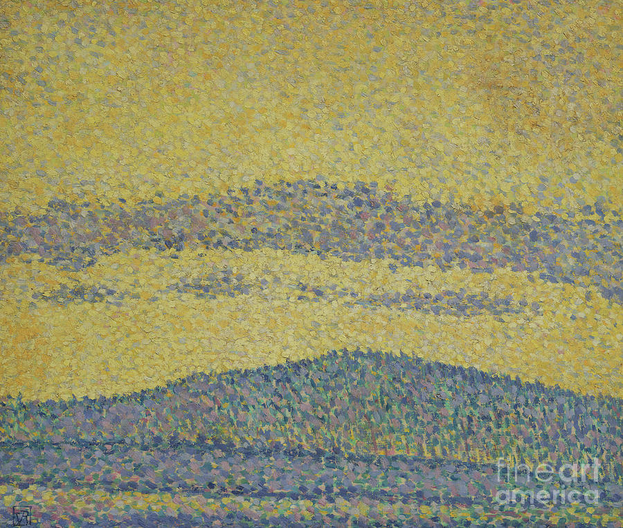 Landscape Painting by Theo van Rysselberghe