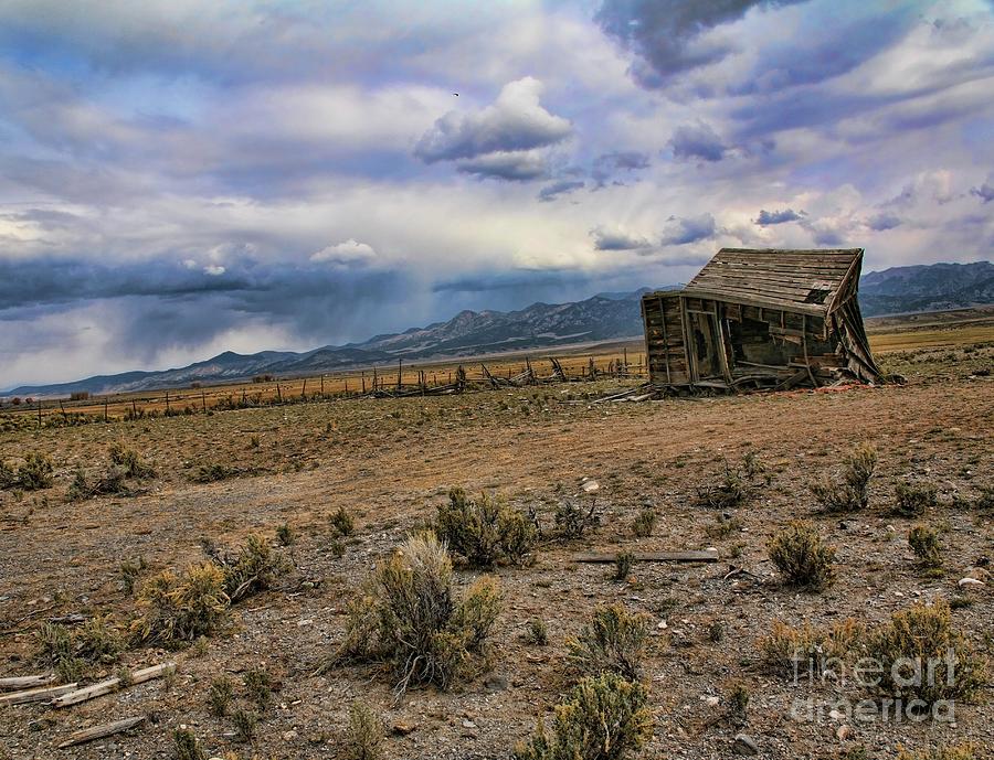 Landscape Utah Shack  Photograph by Chuck Kuhn