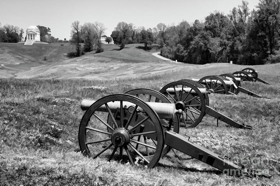Landscape Vicksburg Military Park American Civil War  Photograph by Chuck Kuhn