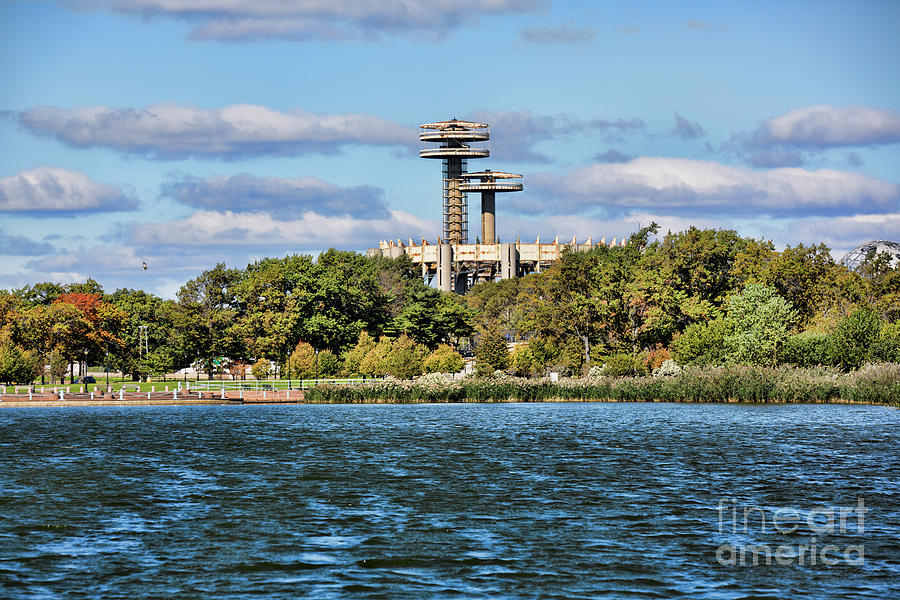 Landscape View Worlds Fair 64 Today  Photograph by Chuck Kuhn