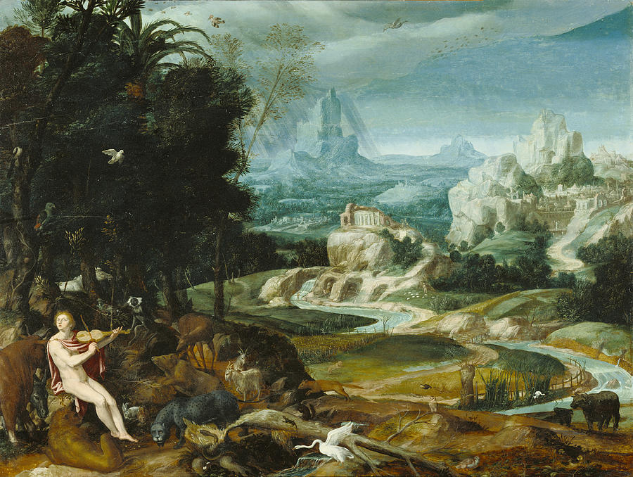 Landscape With Orpheus Painting by Unknown