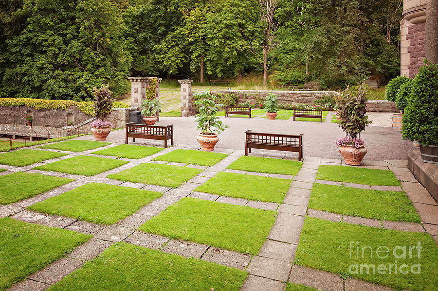 Landscaped formal garden Photograph by Sophie McAulay