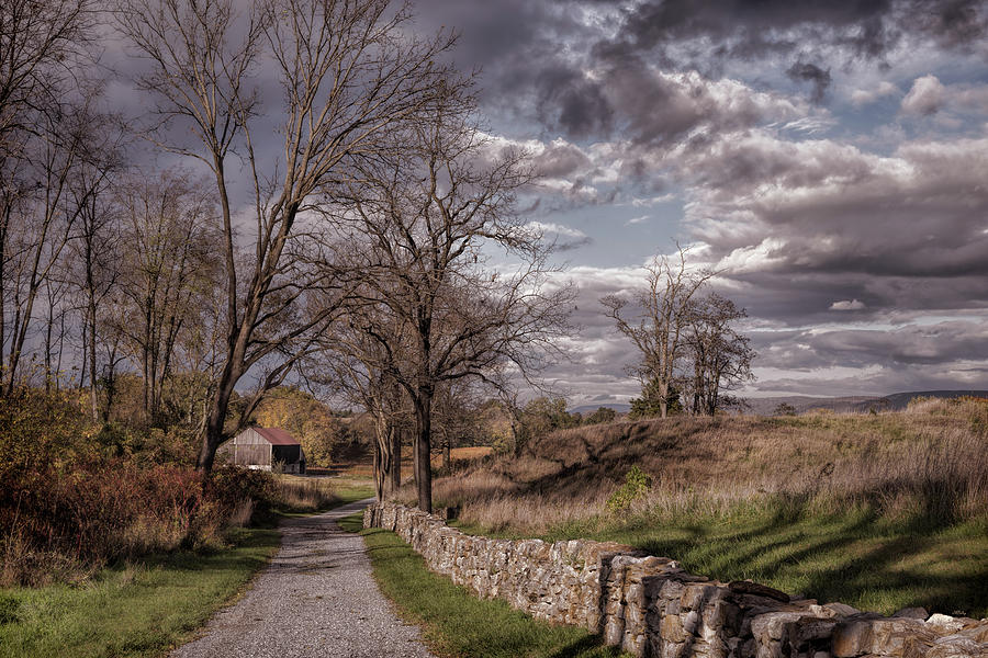 Farm Photograph - Lane into History by John M Bailey