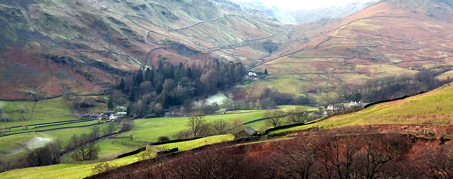 Langdale Valley Photograph by Lukasz Ryszka