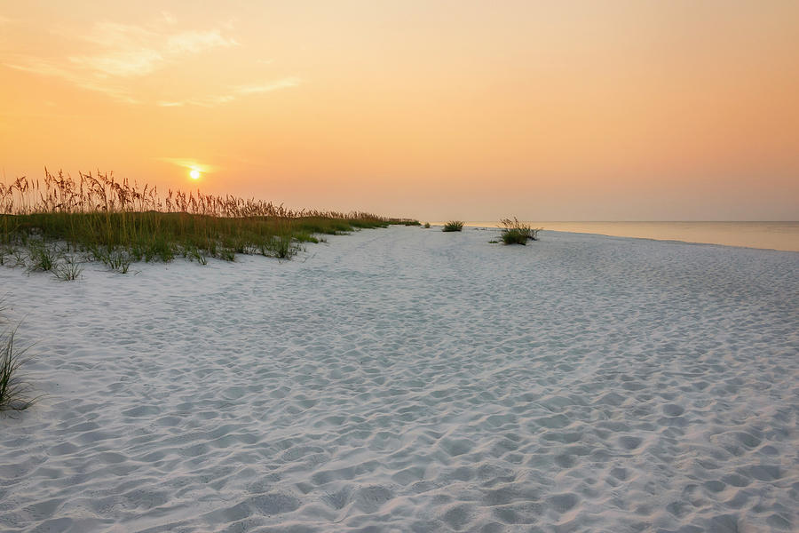 Gulf Islands National Seashore Photograph - Langdon Beach Sunrise 5 - Pensacola Beach Florida by Brian Harig