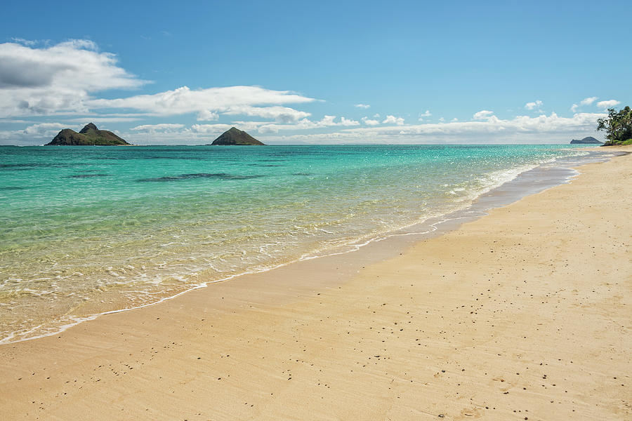 Beach Photograph - Lanikai Beach 4 - Oahu Hawaii by Brian Harig
