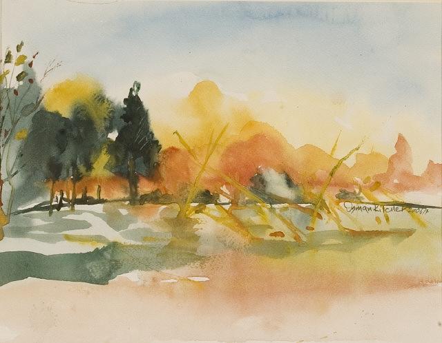 Lanscape Painting - Lanscape 6 by Osman Kilciler Lanscape Painting - Lanscape 6 by Osman Kilciler