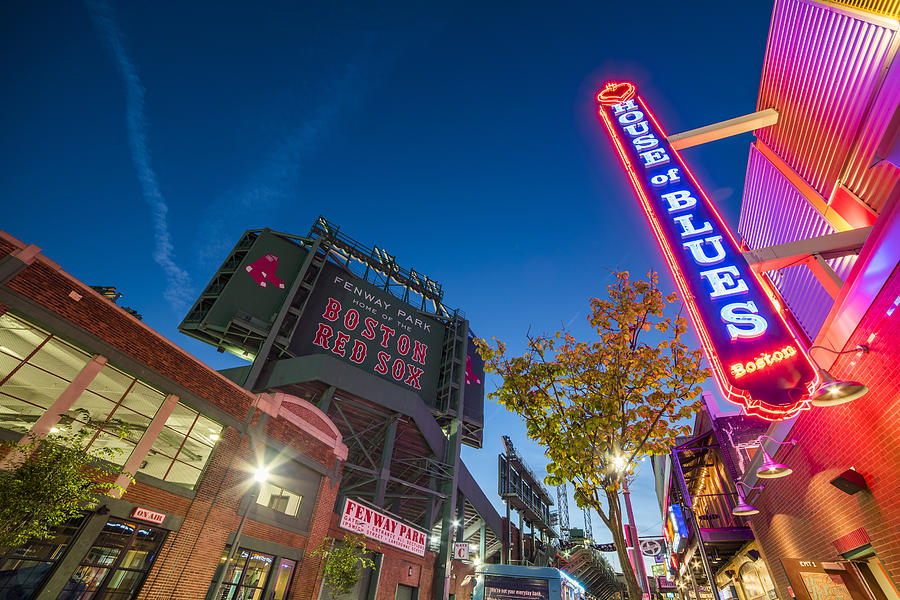 Fenway Park And The House Of Blues Along Landsdowne Street Stock Photo -  Download Image Now - iStock