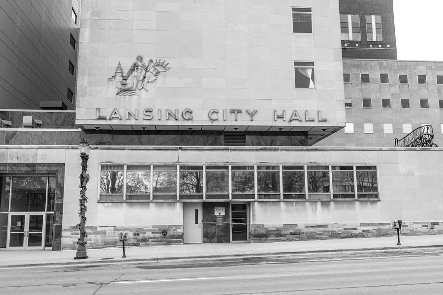 Lansing Michigan City Hall  Photograph by John McGraw