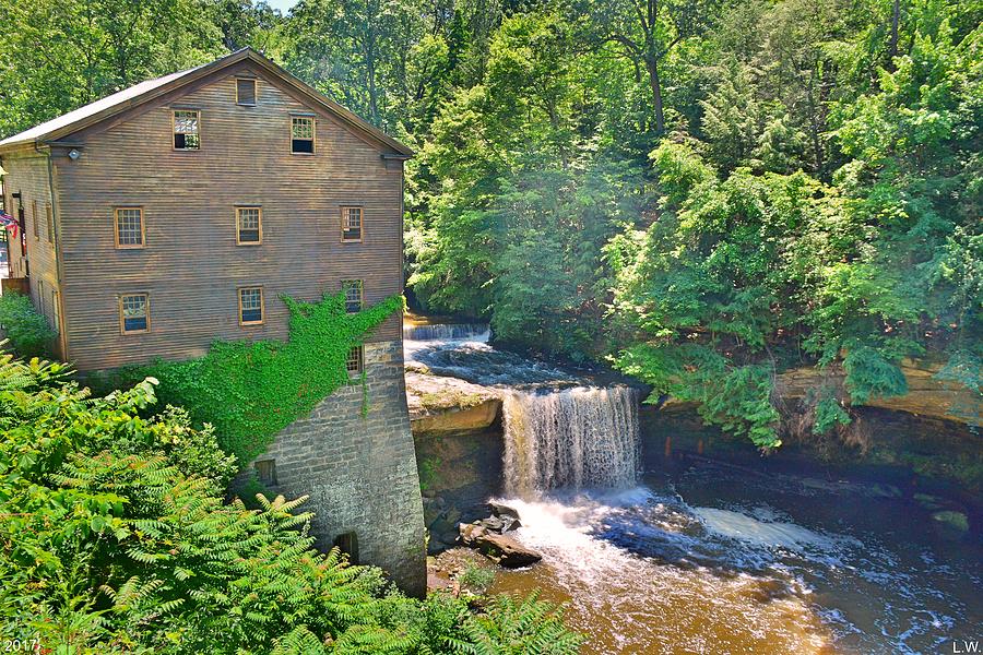 Lantermans Mill And Falls Photograph by Lisa Wooten