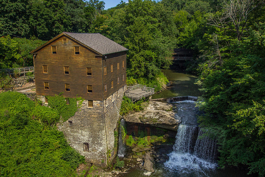 Lanterman's Mill Photograph by J Allen