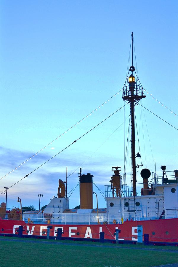 Lantern of the Lightship Overfalls Photograph by Kim Bemis
