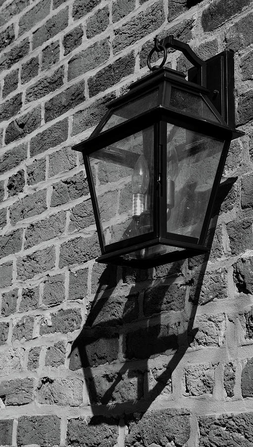 Lantern Shadow Photograph by Karen Harrison Brown