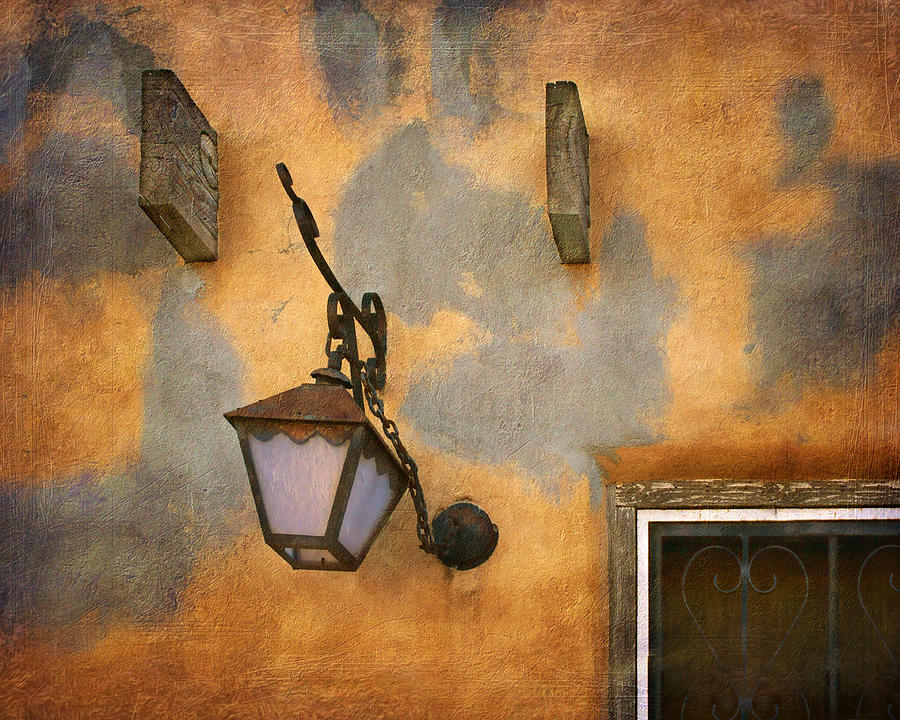 Lantern - Vigas - Building Exterior Photograph by Nikolyn McDonald