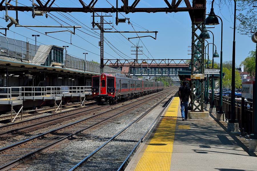 Larchmont Train Station by Kurt Von Dietsch