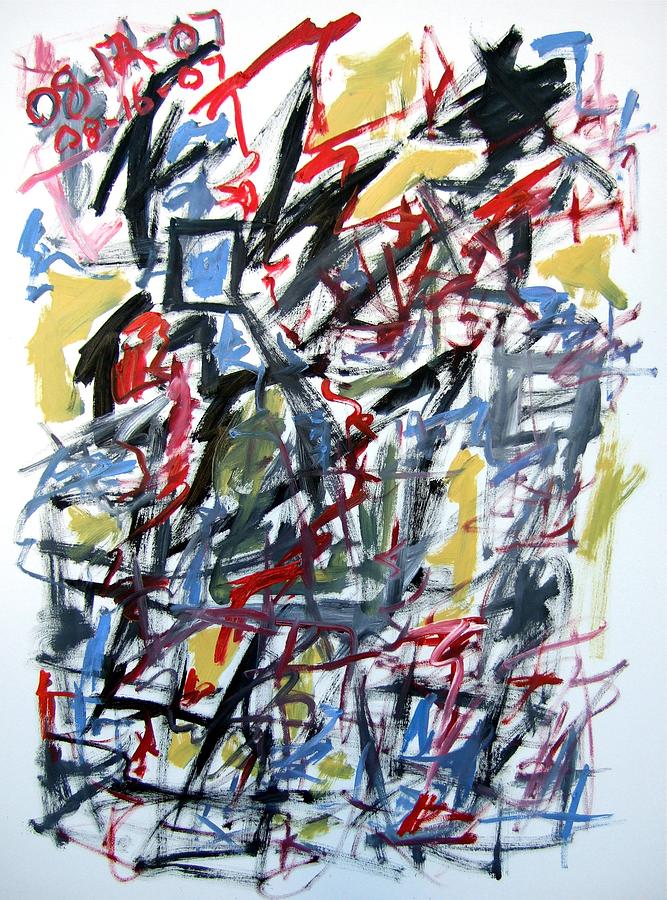 Abstract Painting - Large Abstract No. 5 by Michael Henderson Abstract Painting - Large Abstract No. 5 by Michael Henderson