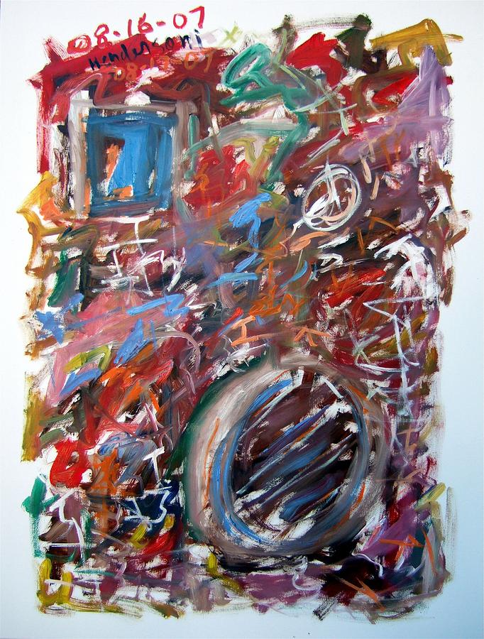 Abstract Painting - Large Abstract No. 6 by Michael Henderson Abstract Painting - Large Abstract No. 6 by Michael Henderson