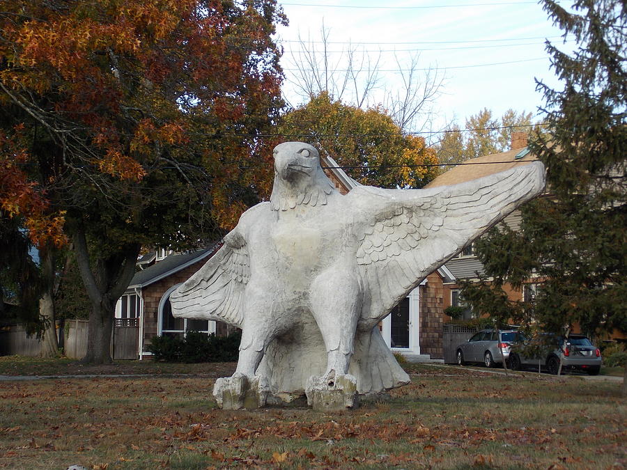 Large Carved Eagle Photograph by Catherine Gagne