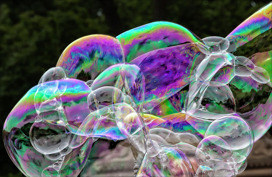 Large Soap Bubbles Photograph by Robert Ullmann